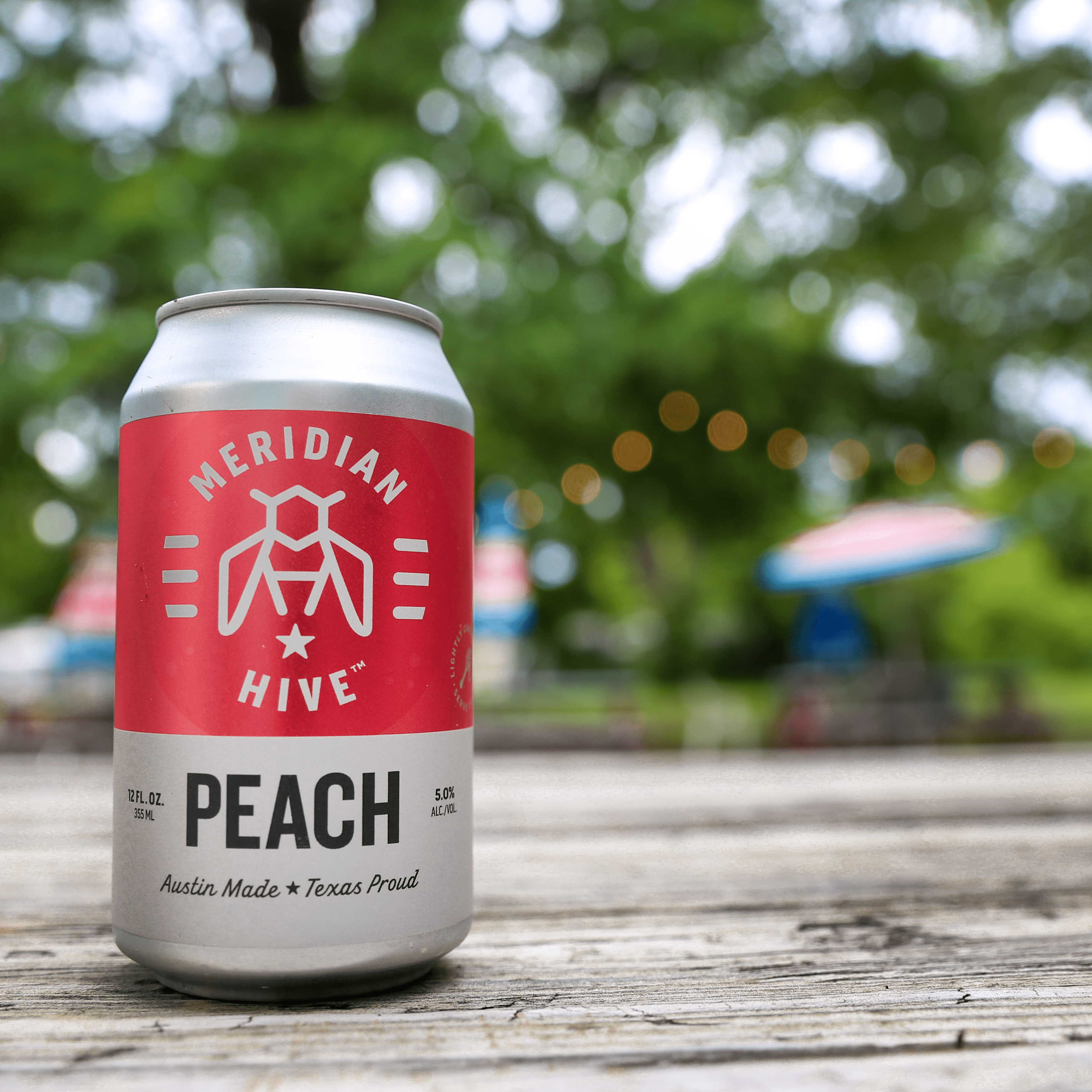 Peach 4 Pack Cans - Meridian Hive